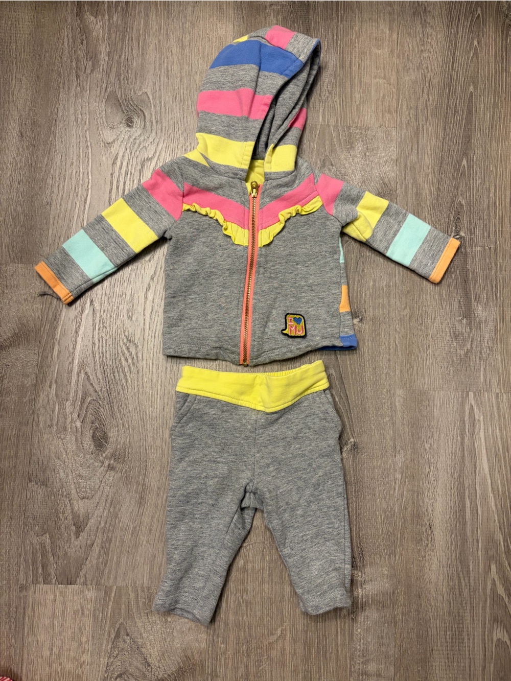Baby Girl's Little Marc Jacobs Tracksuit Jacket and Pants Set- 6 Months